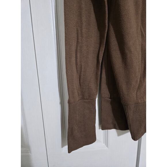 Zenana Outfitters large women's brown button front cardigan - Picture 3 of 10